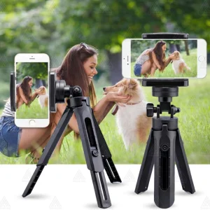 Telescopic Tripod Support 360° Rotatable Retractable Tripod Mini Selfie Stick Stand Phone Stabilizer Holder Live Stream